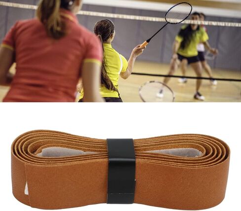 Tennis Racket Grip Tape Leather Badminton Racket Overgrip Tape Replacement for Outdoor Playground Gym in Saudi Arabia