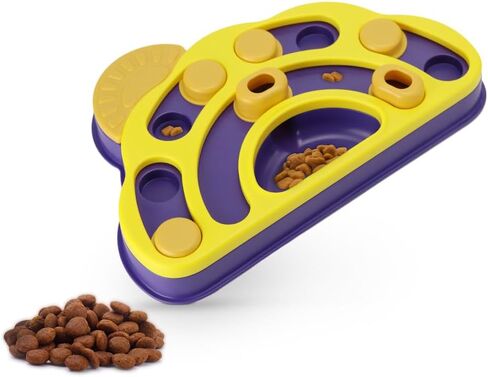 Dog Puzzle Toys, Pet Slow Food Feeder Food Dispenser, Dog Enrichment Toys for IQ Training and Brain Stimulation, Dogs Treat Puzzle for Small, Medium & Large Dogs in Saudi Arabia