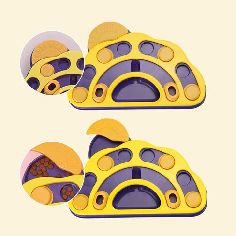 Dog Puzzle Toys, Pet Slow Food Feeder Food Dispenser, Dog Enrichment Toys for IQ Training and Brain Stimulation, Dogs Treat Puzzle for Small, Medium & Large Dogs in Saudi Arabia