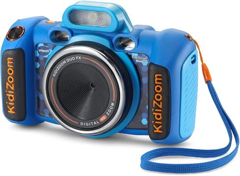 VTech KidiZoom Duo Camera FX Kids Digital Dual Cameras, Blue in Saudi Arabia