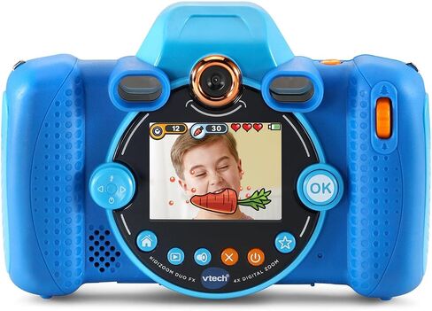 VTech KidiZoom Duo Camera FX Kids Digital Dual Cameras, Blue in Saudi Arabia