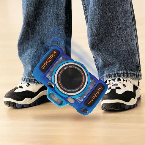 VTech KidiZoom Duo Camera FX Kids Digital Dual Cameras, Blue in Saudi Arabia