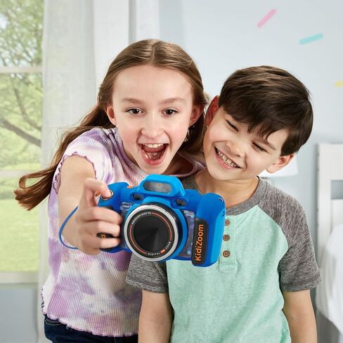 VTech KidiZoom Duo Camera FX Kids Digital Dual Cameras, Blue in Saudi Arabia