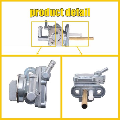Motorcycle Fuel Cock Gas Tank Vacuum Petcock 44300-32E00 Replacement for Suzuki DR650 DR650SE 1996-2016 DR650S 2015-2018 in Saudi Arabia