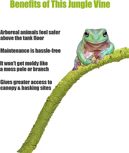 Hermit Crab Supplies Climbing Toys, Reptile Climbing Decor Vine, Bendable Bearded Dragon Accessories for Climbing 71 Inches in Kuwait