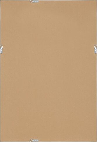 Kate and Laurel Taraji Coastal Rectangle Wall Mirror, 24 x 36, Light Tan, Modern Rectangular Statement Mirror with Two-Tone Finish and Embossed Rope Texture in Saudi Arabia