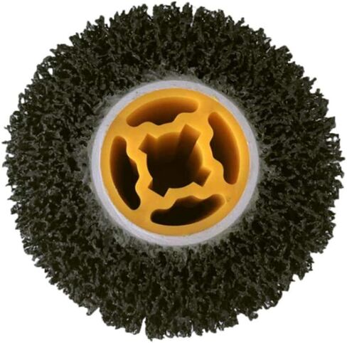 عجلة إزالة الطلاء والصدأ مقاس 115 × 100 × 19 مم، عجلة قرص كاشطة من البوليستر لتنظيف وإزالة الترسبات واللحامات وعجلة صدأ الطلاء والأكسدة in Kuwait