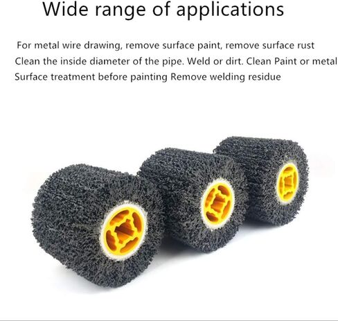 عجلة إزالة الطلاء والصدأ مقاس 115 × 100 × 19 مم، عجلة قرص كاشطة من البوليستر لتنظيف وإزالة الترسبات واللحامات وعجلة صدأ الطلاء والأكسدة in Kuwait