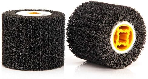 عجلة إزالة الطلاء والصدأ مقاس 115 × 100 × 19 مم، عجلة قرص كاشطة من البوليستر لتنظيف وإزالة الترسبات واللحامات وعجلة صدأ الطلاء والأكسدة in Kuwait