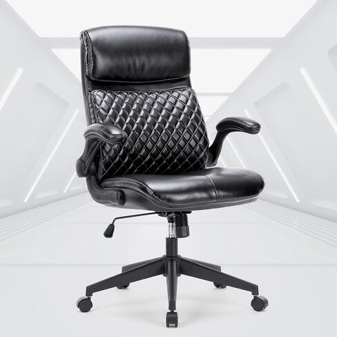 كرسي مكتب شبكي، كرسي مريح مع دعم قطني قابل للتعديل، كرسي كمبيوتر تنفيذي مع مساند للذراعين 4D، قفل إمالة ومقعد منزلق، كرسي مكتب منزلي للرجال والنساء، رمادي حبر، 300 رطل in Kuwait