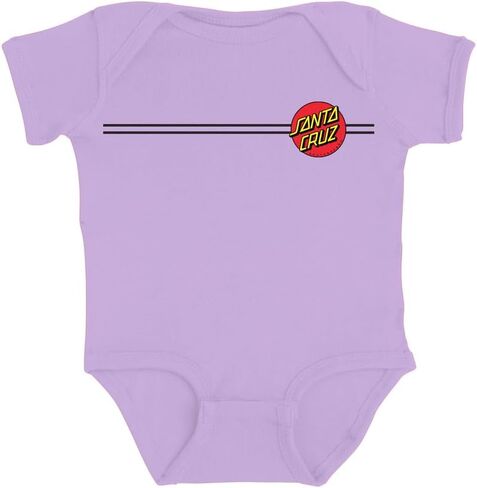 SANTA CRUZ Classic Dot S/S One Piece T-Shirt Lavender 18 Mos Infant in Saudi Arabia