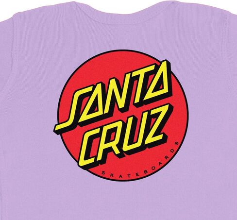 SANTA CRUZ Classic Dot S/S One Piece T-Shirt Lavender 18 Mos Infant in Saudi Arabia