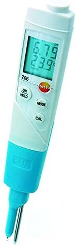 Testo 0563 2062 Compact pH2 Meter Instrument Kit, 0 to 14 pH Range, +/-0.02 pH Accuracy, 0.01 pH Resolution in Saudi Arabia