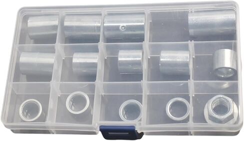 13 قطعة 0.47 "M12 البطانات الصناعية الفولاذية فاصل الأكمام مناسبة للدراجات النارية حفرة الترابية دراجة الدراجة ATV دراجة صغيرة 12 مللي متر المحور الكلاسيكي in Kuwait