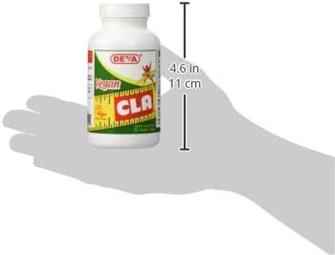 DEVA Vegan Vitamins Conjugated Linoleic Acid (CLA), from Non-GMO Safflower Oil, 90 Capsules, 1-Pack in Saudi Arabia