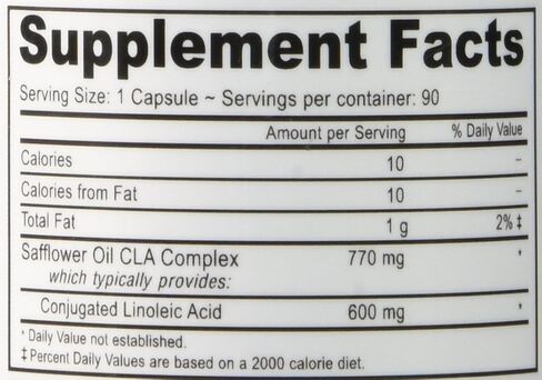 DEVA Vegan Vitamins Conjugated Linoleic Acid (CLA), from Non-GMO Safflower Oil, 90 Capsules, 1-Pack in Saudi Arabia