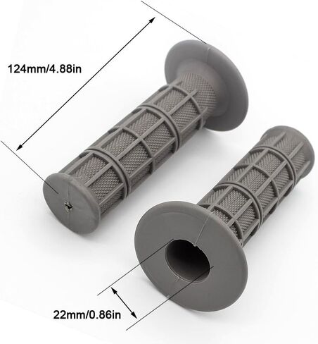 FXCNC Racing Universal Dirt Bike 7/8" Motorcycle Hand Grips Handlebar End Cap Plug Slider Standard Bars in Saudi Arabia