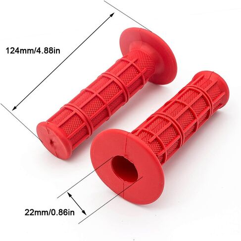 FXCNC Racing Universal Dirt Bike 7/8" Motorcycle Hand Grips Handlebar End Cap Plug Slider Standard Bars in Saudi Arabia