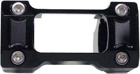 POWERJAMES Black 1.25" 1 1/4 inch Handlebar Risers with Instrument Gauge Cutout for Harley Davidson Breakout FXBRS, Street Bob 55900103 in Saudi Arabia