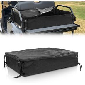 حقيبة تخزين عالمية لعربة الجولف لشخصين و4 ركاب للمقعد الخلفي لعربة الجولف، حقيبة شحن لعربة الجولف مقاومة للماء لسيارة EZGO Club Car Yamaha (أسود) in Kuwait