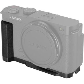 SmallRig L-Shape Handle for Panasonic LUMIX S9 with Ergonomic Silicone Grip, Built-in Quick-Release Plate for Arca for Quickly Switch on Tripods/Handheld Shooting - 4517