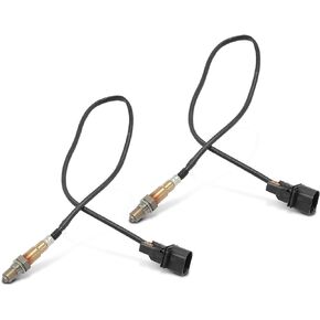 A-Premium O2 Oxygen Sensor Compatible with Audi A4 2002-2005, A6 2002-2004, A4 Quattro 2002-2006, A6 Quattro 2002-2004, Allroad Quattro 2004-2005, S4, 3.0L 4.2L, Upstream Left & Right, 2-PC Set