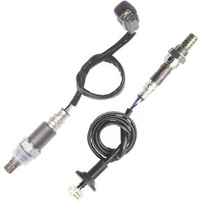2PCS Oxygen O2 Sensor 1 & 2 for 2011-2013 Toyota Corolla Matrix 1.8L Upstream + Downstream