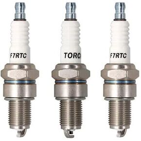 3PK TORCH F7RTC Spark Plug Replace for NGK 5534/BPR7ES V-line-19, for Bosch 7992/WR5DC 4038/WR5DP, for Champion 332/RN7YC 415/RN9YC 818/RN2C,for Denso W22EPR-U/3088, for ACDelco R41CXLS, OEM