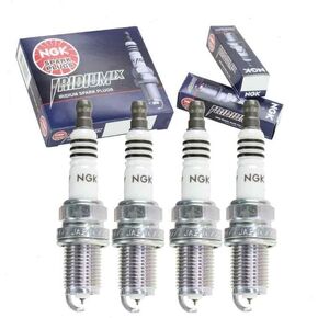 4 pc NGK Iridium IX Spark Plugs compatible with Toyota Camry 2.2L 2.4L L4 1992-2011