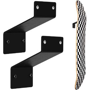 Skateboard Wall Mount, Skateboard Deck Holder Wall Display Shelf