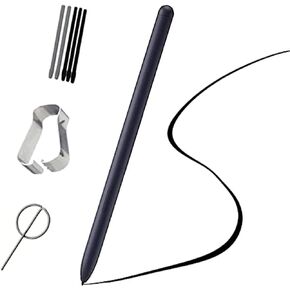 Galaxy Tab S8 Ultra, S8 Plus, S8 Stylus Pen Replacement for Samsung Galaxy Tab S8, S8plus, S8 Ultra S Pen + Tips/Nibs+ Card pin (Without Bluetooth)/Black…
