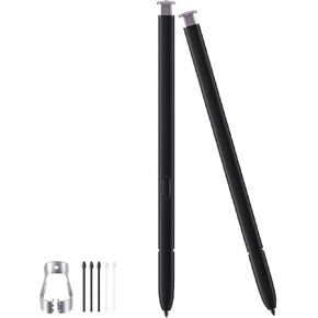 2PCS Galaxy S23 Ultra Pen for Samsung Galaxy S23 Ultra 5G S Pen Touch Stylus Pen Replacement Galaxy S23 Ultra Stylus NO Bluetooth Pen (Black)