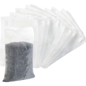 20 Pcs Aquarium Filter Media Bag Nylon Mesh Bag Net Bag Zipper High Flow Mesh Bag