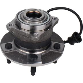 PAROD 512229 Rear Wheel Hub Bearing Assembly Compatible with 2006 Pontiac Torrent, 2005-2006 Chevy Equinox, 2002-2007 Saturn Vue 5Lugs w/ABS
