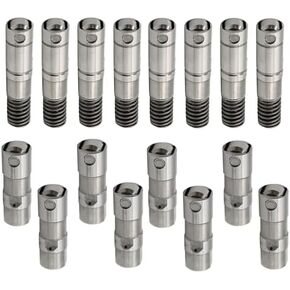 Set of 16 Roller Valve Tappets Lifters Compatible with Escalade Silverado Sierra Yukon 1500 5.3L 6.0L 6.2L 12499225 12639516 17122490