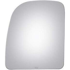 exactafit 8600L Driver Side Mirror Glass (Upper) Left Replacement Compatible With Ford 2002-2022 Econoline Van, 1999-2007 F250 F350 F450, 2000-2005 Excursion (For Towing Mirrors)