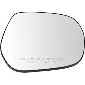 TRQ Right Mirror Glass Compatible with 2010-2020 Lexus GX460 2008-2015 LX570 Toyota Land Cruiser