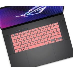Keyboard Cover Skin for ASUS ROG Zephyrus G16 2024 16" GU605 GU605MV GU605MI GU605MY GU605MZ GU605MU, ASUS ROG Zephyrus G14 2024 14" GA403UU GA403UV GA403UI Keyboard Protector - Black