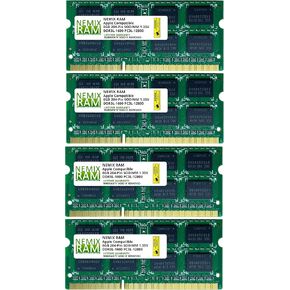 32GB 4x8GB iMac 27" 2012-2013 Compatible Memory DDR3-1600 PC3-12800 SODIMM by NEMIX RAM
