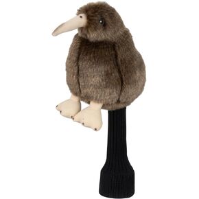 Kiwi Brown Soft Golf Club Driver Headcover Hybrid Head Covers