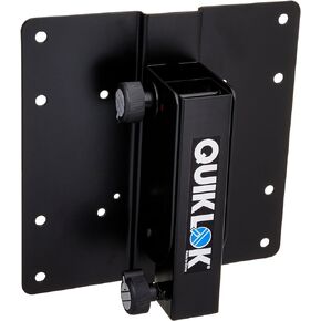 Quik-Lok Universal Mount for LED Flat Screens, LCD Displays and Video Monitors up to 40" (DSP-390), black