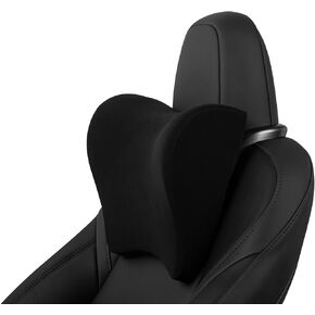 وسادة الرقبة وسادة مسند رأس السيارة من الإسفنج الذكي لطراز تسلا Y/3، تدعم فقرات العنق والرأس، مخملية ناعمة، ارتفاع قابل للتعديل in Kuwait