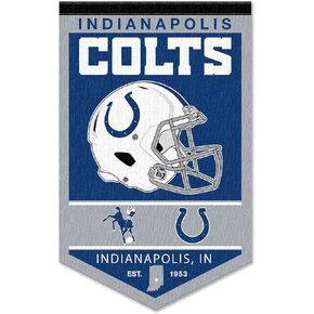Indianapolis Colts Heritage History Banner Pennant