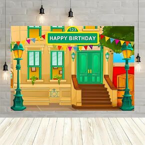 Photography Background Crayon Stationery 1st Birthday Backdrop Elmo Back to School Letter Photo Background Studio Newborn Kids Baby Portrait Background Brick Wall Kids Baby Decoration