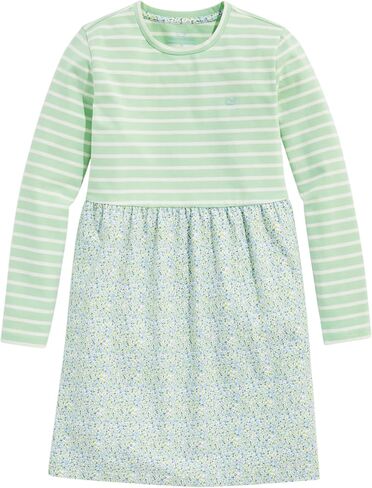 vineyard vines Girls' Long Sleeve Everyday Dress in Saudi Arabia