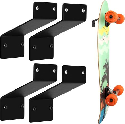 Skateboard Wall Mount, Skateboard Deck Holder Wall Display Shelf in Saudi Arabia