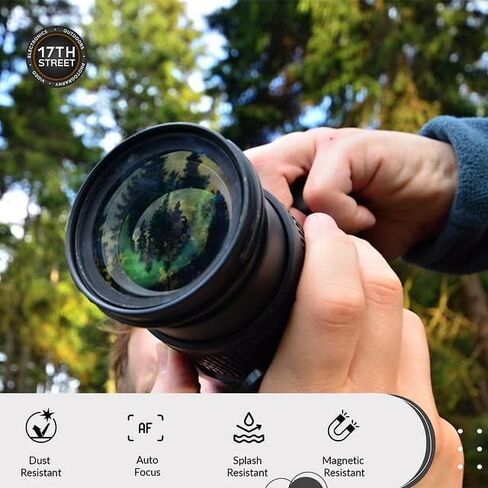 عدسة سيجما 56 ملم f/1.4 DC DN المعاصرة لـ Micro Four Thirds | غشاء مستدير ذو 9 شفرات مع مانع للتسرب، فلتر حماية من الأشعة فوق البنفسجية مقاس 55 مم من Tiffen، وبطاقة ذاكرة Extreme PRO بسعة 64 جيجابايت، وحقيبة كاميرا Waith in Saudi Arabia