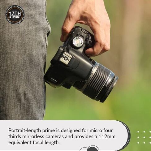 عدسة سيجما 56 ملم f/1.4 DC DN المعاصرة لـ Micro Four Thirds | غشاء مستدير ذو 9 شفرات مع مانع للتسرب، فلتر حماية من الأشعة فوق البنفسجية مقاس 55 مم من Tiffen، وبطاقة ذاكرة Extreme PRO بسعة 64 جيجابايت، وحقيبة كاميرا Waith in Saudi Arabia