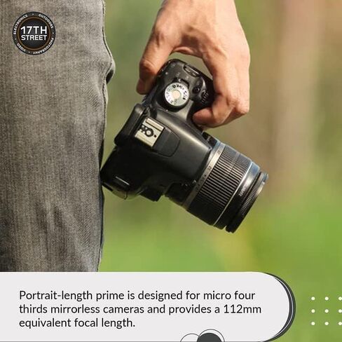 عدسة سيجما 56 ملم f/1.4 DC DN المعاصرة لـ Micro Four Thirds | غشاء مستدير ذو 9 شفرات مع مانع للتسرب، فلتر حماية من الأشعة فوق البنفسجية مقاس 55 مم من Tiffen، وبطاقة ذاكرة Extreme PRO بسعة 64 جيجابايت، وحقيبة كاميرا Waith in Saudi Arabia