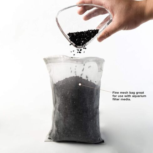 حقيبة وسائط مرشح حوض السمك Nylo شبكة رفيعة وحقيبة شبكية عالية التدفق وحقيبة شبكية بسحاب in Kuwait